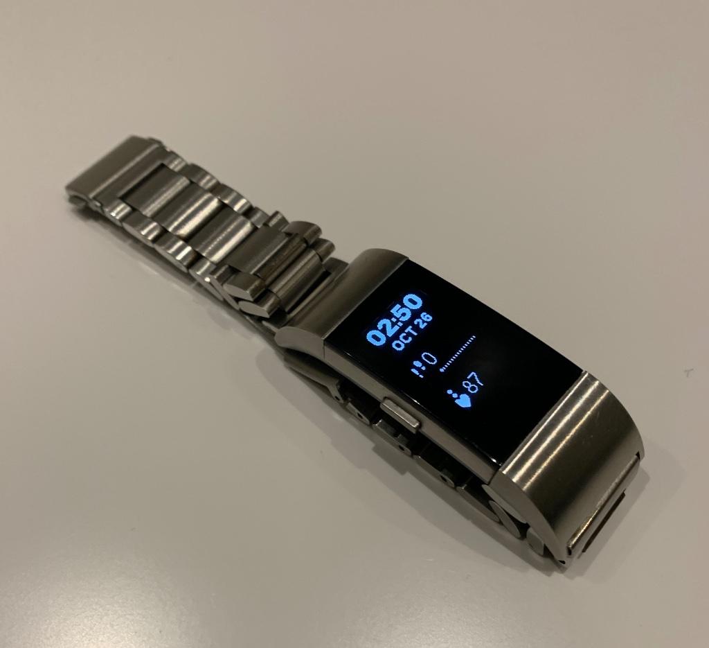 Fitbit Charge 2, Ophalen of Verzenden, Fitbit, Grijs, Hoogte