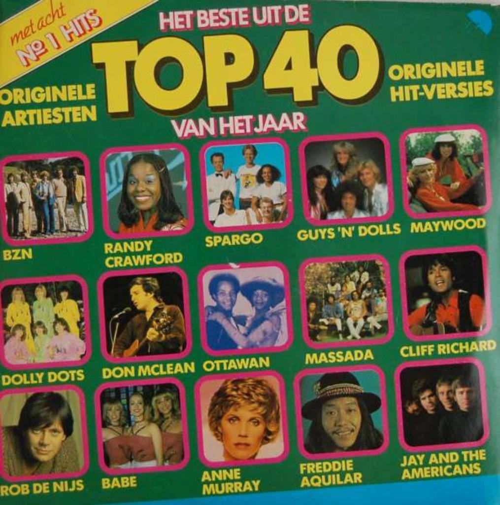 Het Beste Uit De Top 40 Van Het Jaar - 2 x Lp, Cd's en Dvd's, Ophalen of Verzenden, Gebruikt, 12 inch