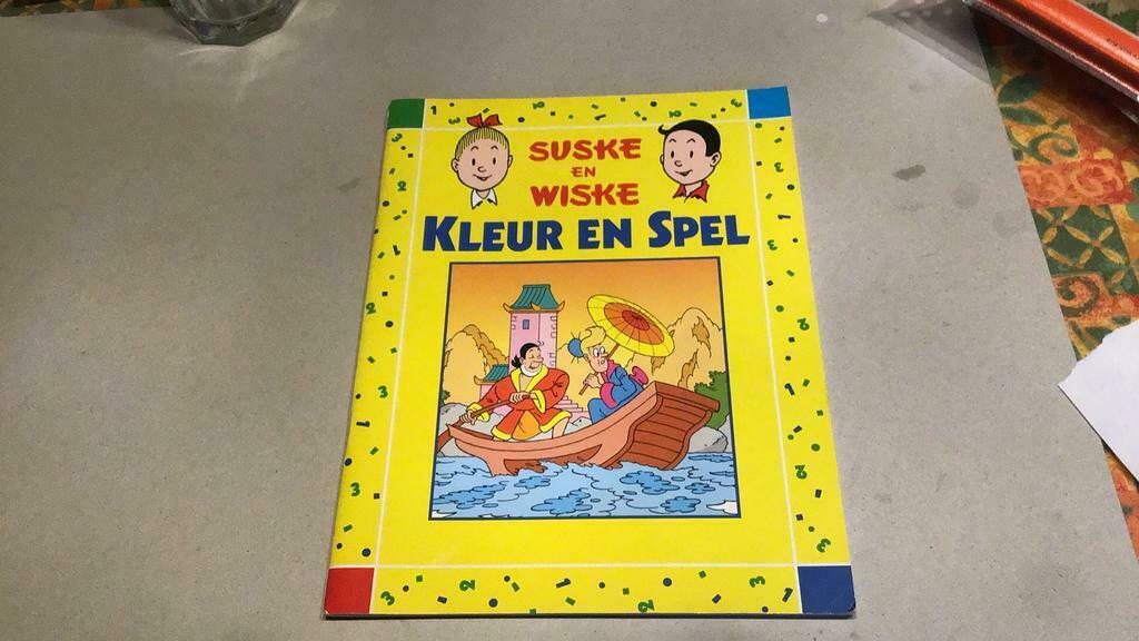 Willy Vandersteen - Suske & Wiske couleur & jeu 1 set 3 ex, Enlèvement ou Envoi, Willy Vandersteen, Une BD, Utilisé