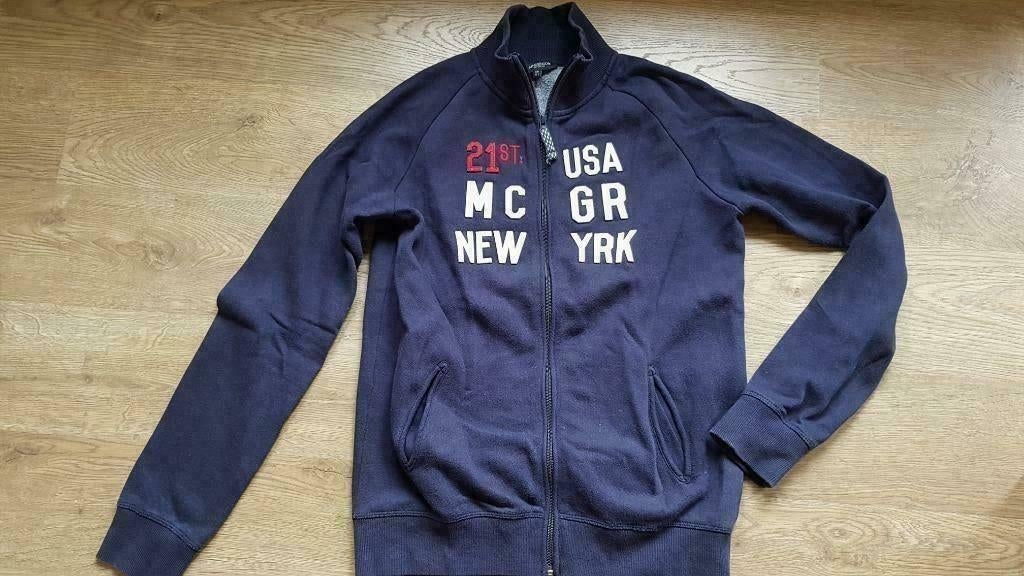 blauwe trui / gilet van McGREGOR maat 164, Enfants & Bébés, Vêtements enfant | Taille 164, Garçon, Enlèvement ou Envoi, Mc gregor