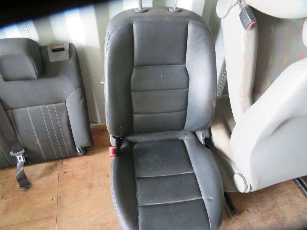 Siège Mercedes W204 cuir noir, Enlèvement, Utilisé, Mercedes-Benz