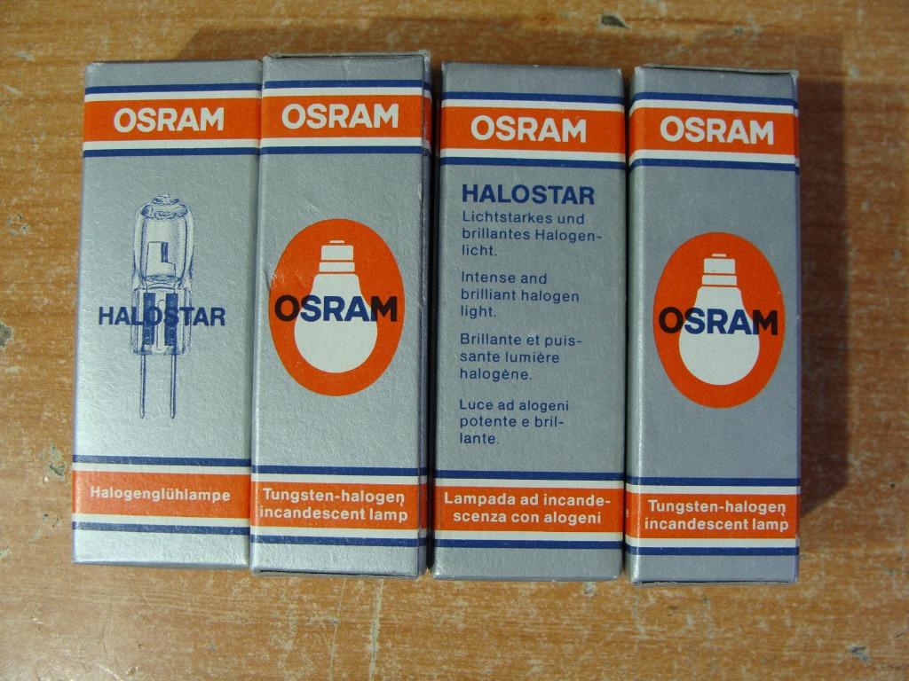 4 nouvelles lampes de projection Osram Halostar 12V/100W, Enlèvement ou Envoi, Neuf