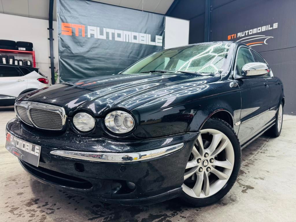 Jaguar x type executive, Auto's, Jaguar, Voorwielaandrijving, 4 cilinders, Zwart, Leder