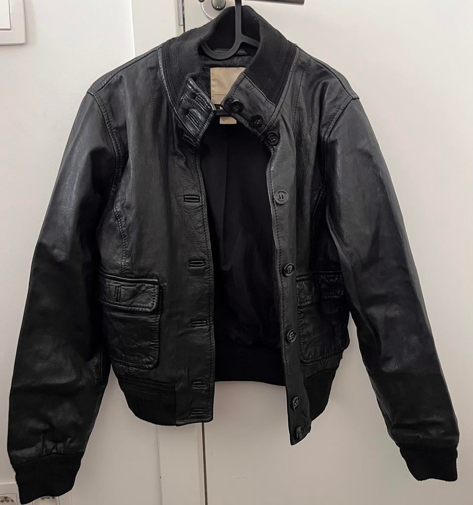 Levi's veste en cuire, Zwart, Zo goed als nieuw, Levi's, Ophalen