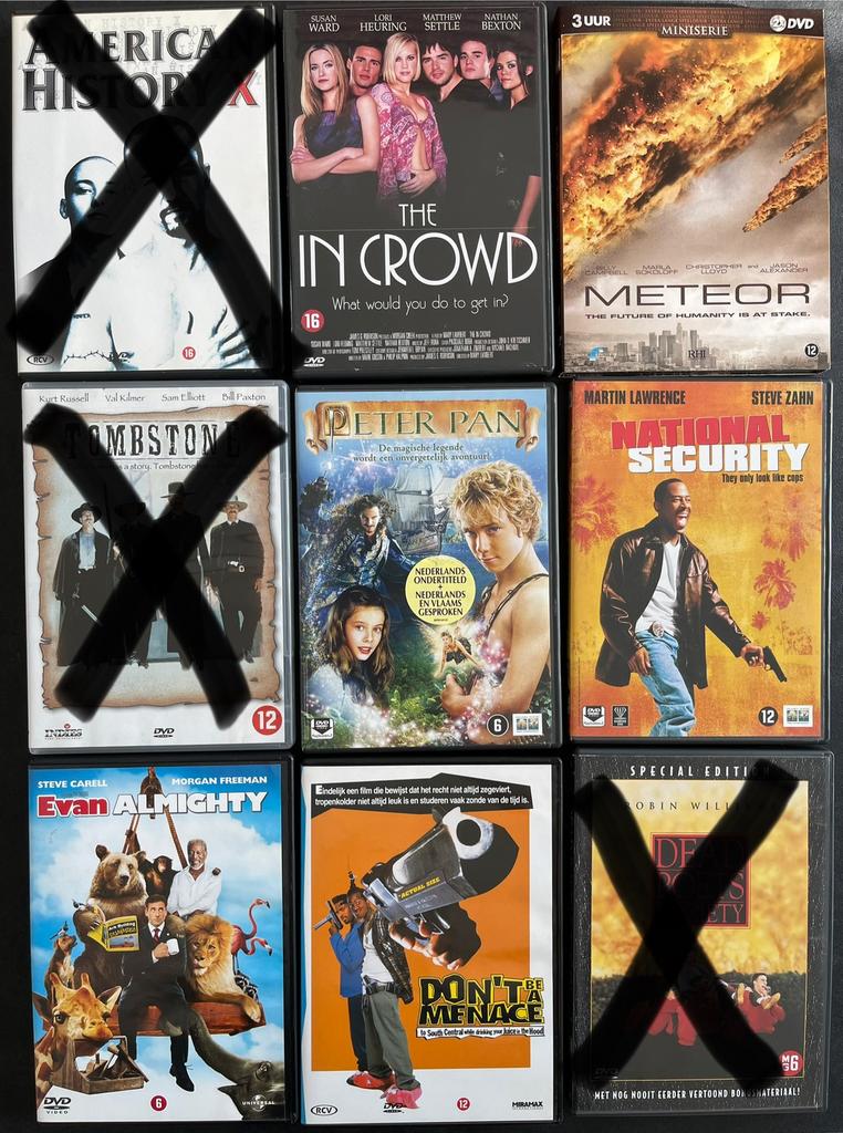 Verschillende DVD’s - 28, Ophalen, Gebruikt, Overige genres
