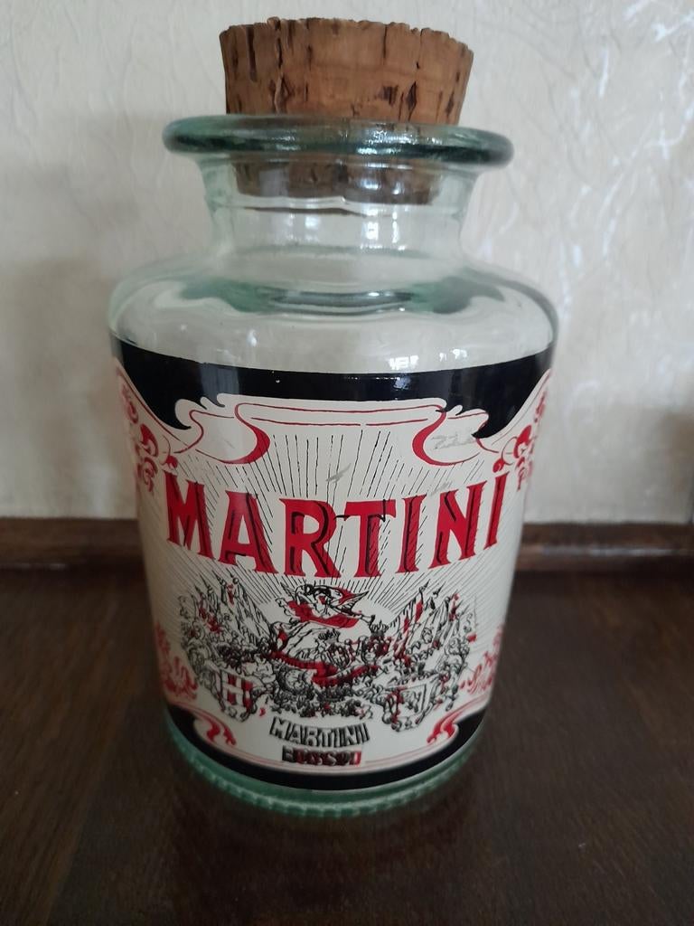 Martini bewaarbokaal, Ophalen of Verzenden, Gebruikt