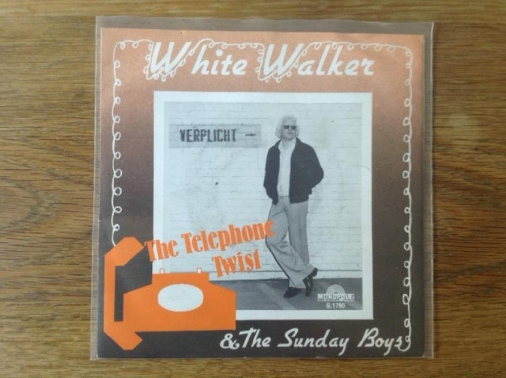 single white walker & the sunday boys, Enlèvement ou Envoi, 7 pouces, Rock et Metal, Single