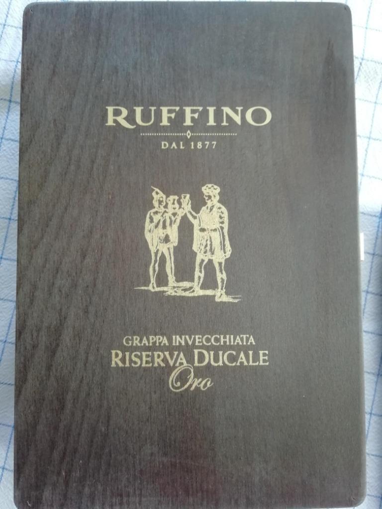 Ruffino Grappa verzameldoosset, Verzamelen, Wijnen, Ophalen of Verzenden, Gebruikt, Italië, Overige typen