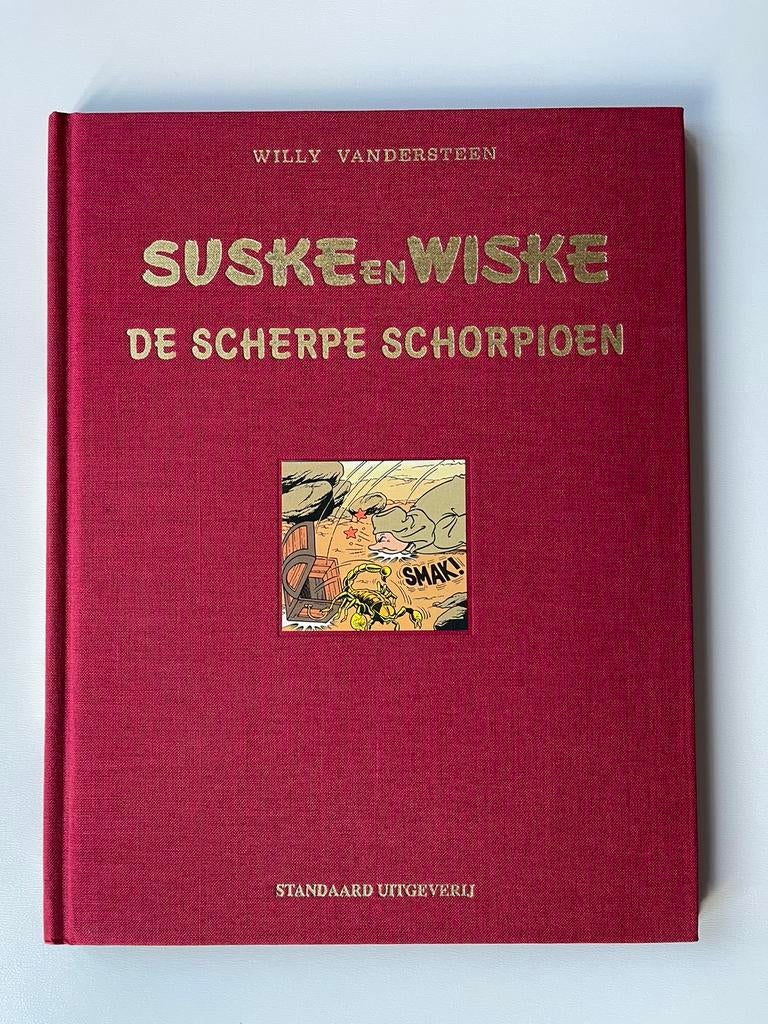 Suske en Wiske luxe de scherpe schorpioen gesigneerd, Enlèvement ou Envoi, Neuf