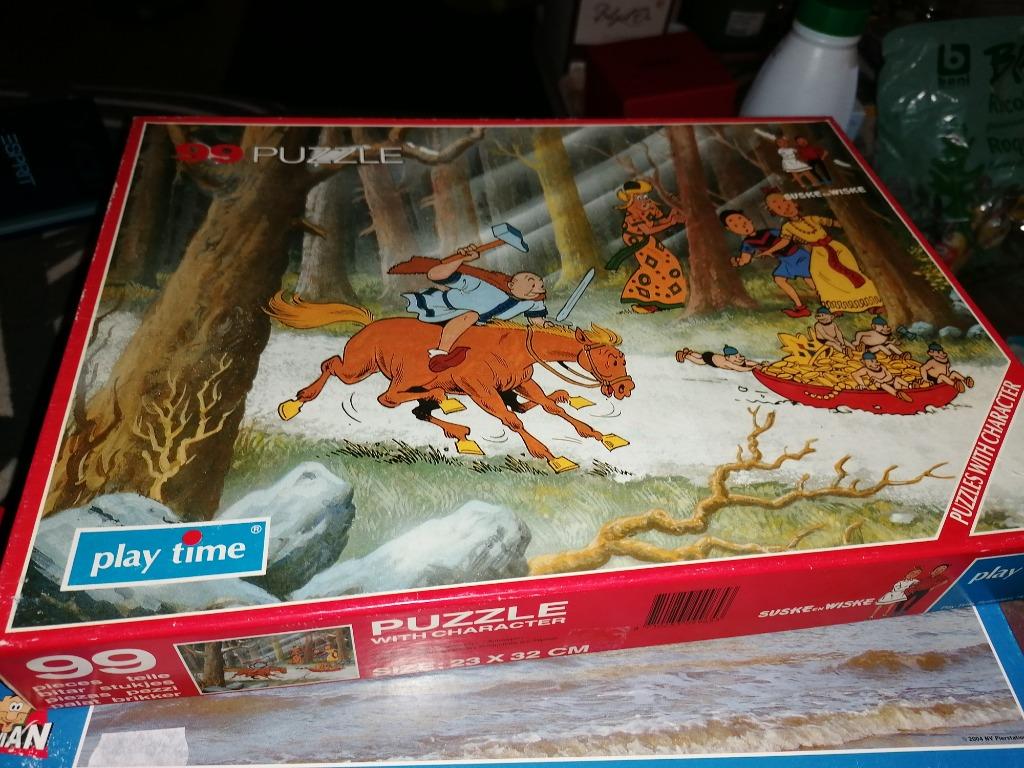 Puzzel Suske en wiske, Verzamelen, Ophalen of Verzenden, Suske en Wiske