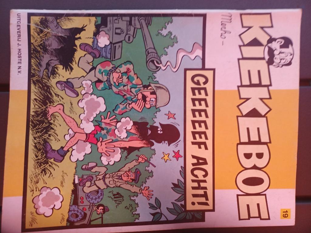 Kiekeboe nr 19 geeeeef acht eerste druk, Boeken, Gelezen, Merho - kiekeboe, Eén stripboek, Ophalen of Verzenden