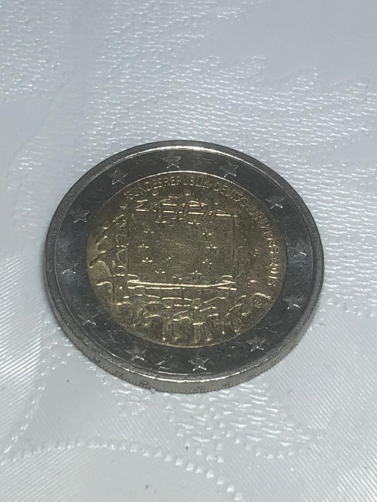 Herdenkingsmunt van 2 euro 2015 Eurozone Duitsland F., Ophalen of Verzenden, Duitsland, 2 euro, Losse munt