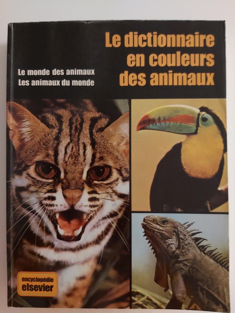 Le dictionnaire en couleurs des animaux, Livres, Encyclopédies, Enlèvement ou Envoi, Utilisé, Maurice Burton, Animaux