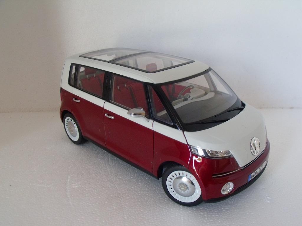 1:18 Norev 7E9099302BL9 VW Volkswagen Bulli bus 2011 'Studie, Ophalen of Verzenden, Zo goed als nieuw, Auto, Norev