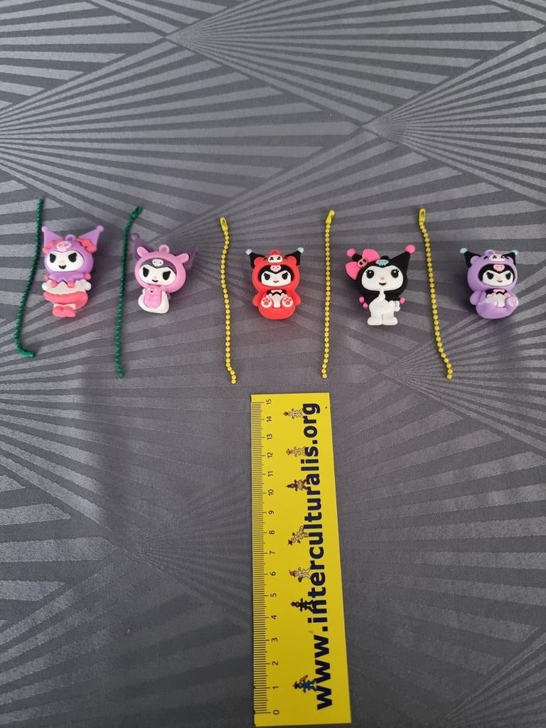 Nieuwe Sleutelhangers en  schattig!

Schattige 3de Silicone, Handtassen en Accessoires, Ophalen of Verzenden, Nieuw