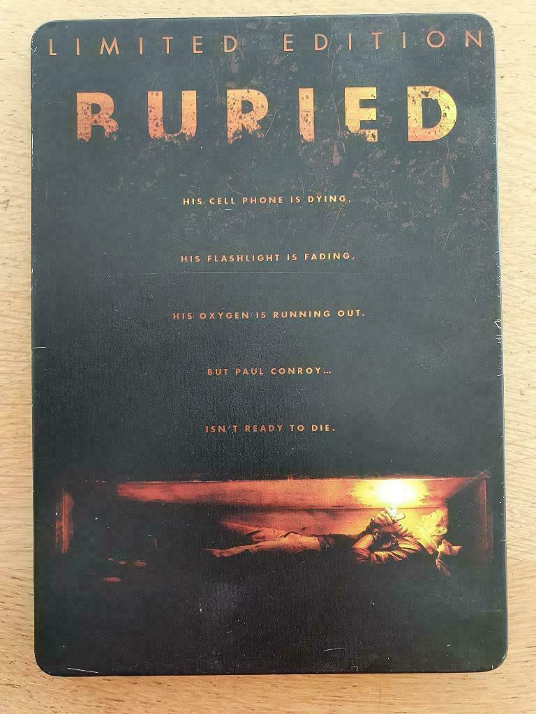 Buried - Limited Edition - Steelcase !, CD & DVD, DVD | Thrillers & Policiers, Thriller d'action, À partir de 12 ans, Enlèvement ou Envoi