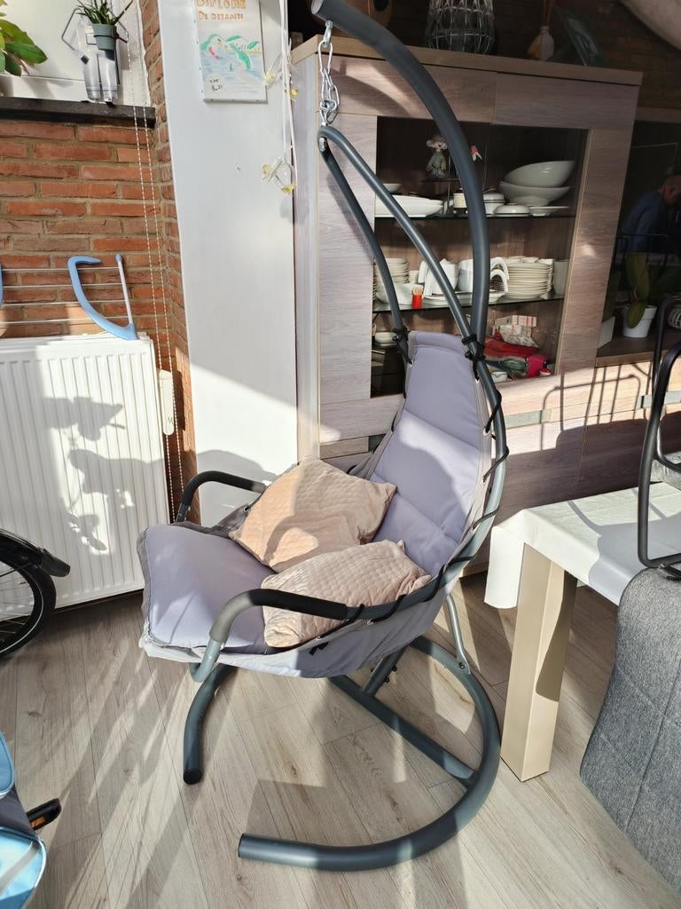 Hangstoel voor binnen en ook buiten, Tuin en Terras, Ophalen, Zo goed als nieuw