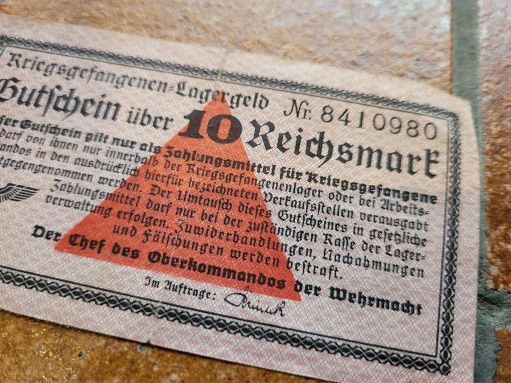 monnaie de camp prisonnier, Allemagne 2WW, Ophalen of Verzenden