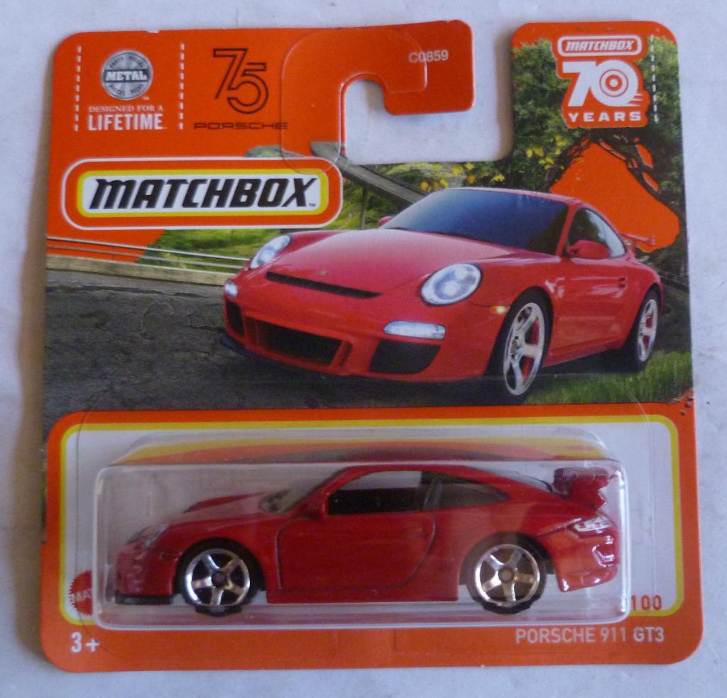 matchbox 70 years Porsche 911 GT3, Ophalen of Verzenden, Nieuw, Auto