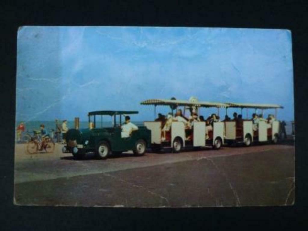 Belgische kust : de kleine trein, Envoi, 1960 à 1980, Non affranchie, Flandre Occidentale