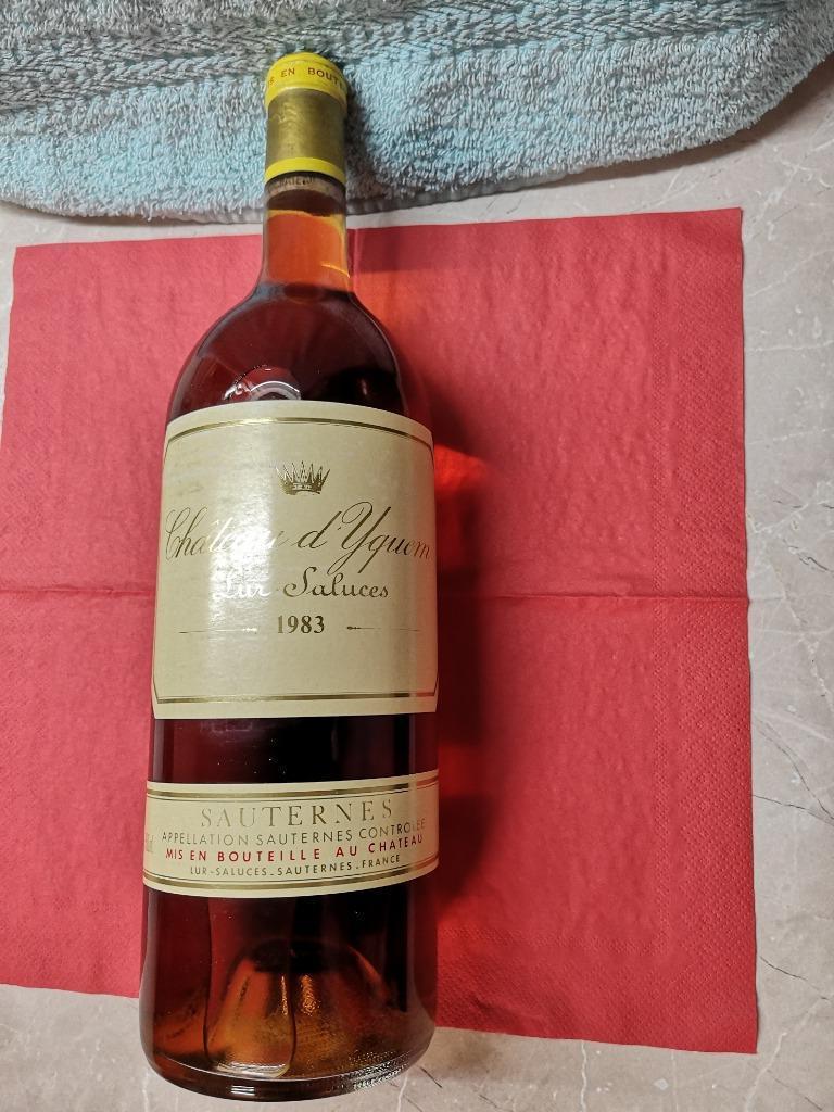 magnum chateau yquem 1983 bordeaux sauternes, Ophalen, Frankrijk, Nieuw, Witte wijn