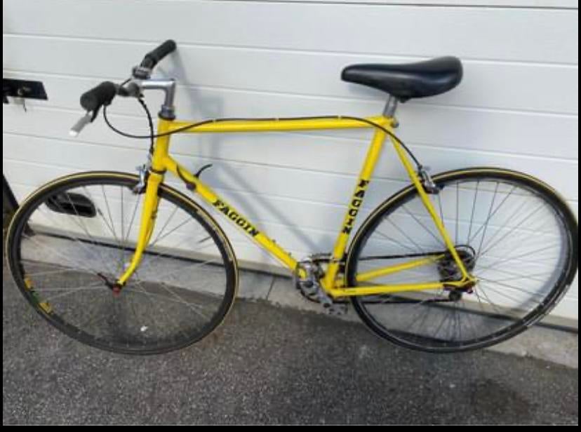 Retro koersfiets FAGGIN, Ophalen, Gebruikt