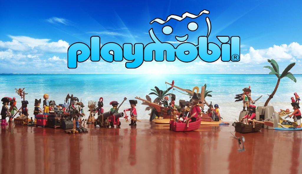 Groot thema-pakket PLAYMOBIL: De wereld van PIRATEN !, Ophalen of Verzenden, Zo goed als nieuw