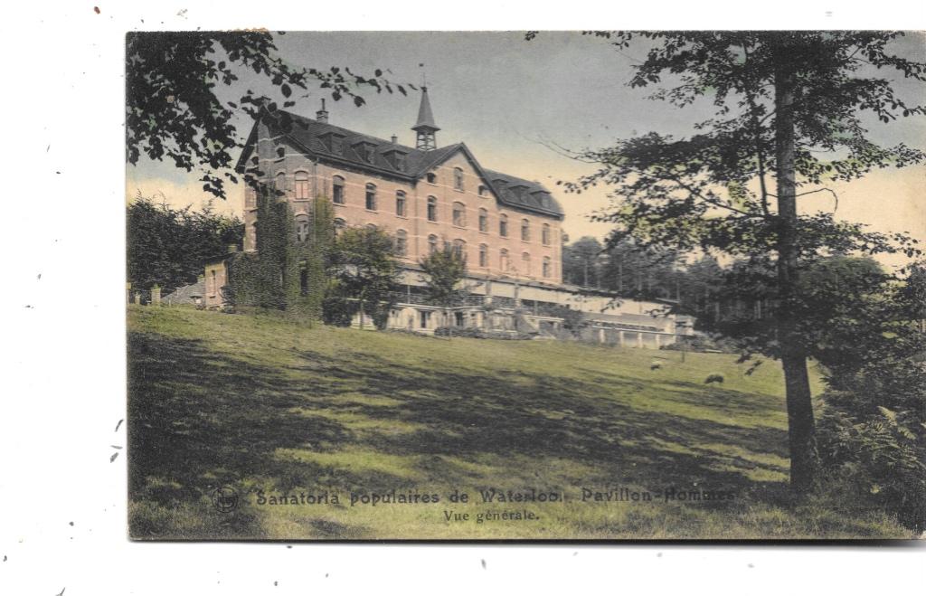 Waterloo NA98: Populair sanatorium. Overzicht, Verzamelen, Verzenden, 1920 tot 1940, Gelopen, Waals-Brabant