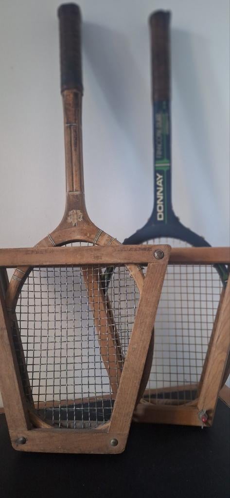 Lot raquettes de tennis anciennes, Enlèvement ou Envoi, Utilisé