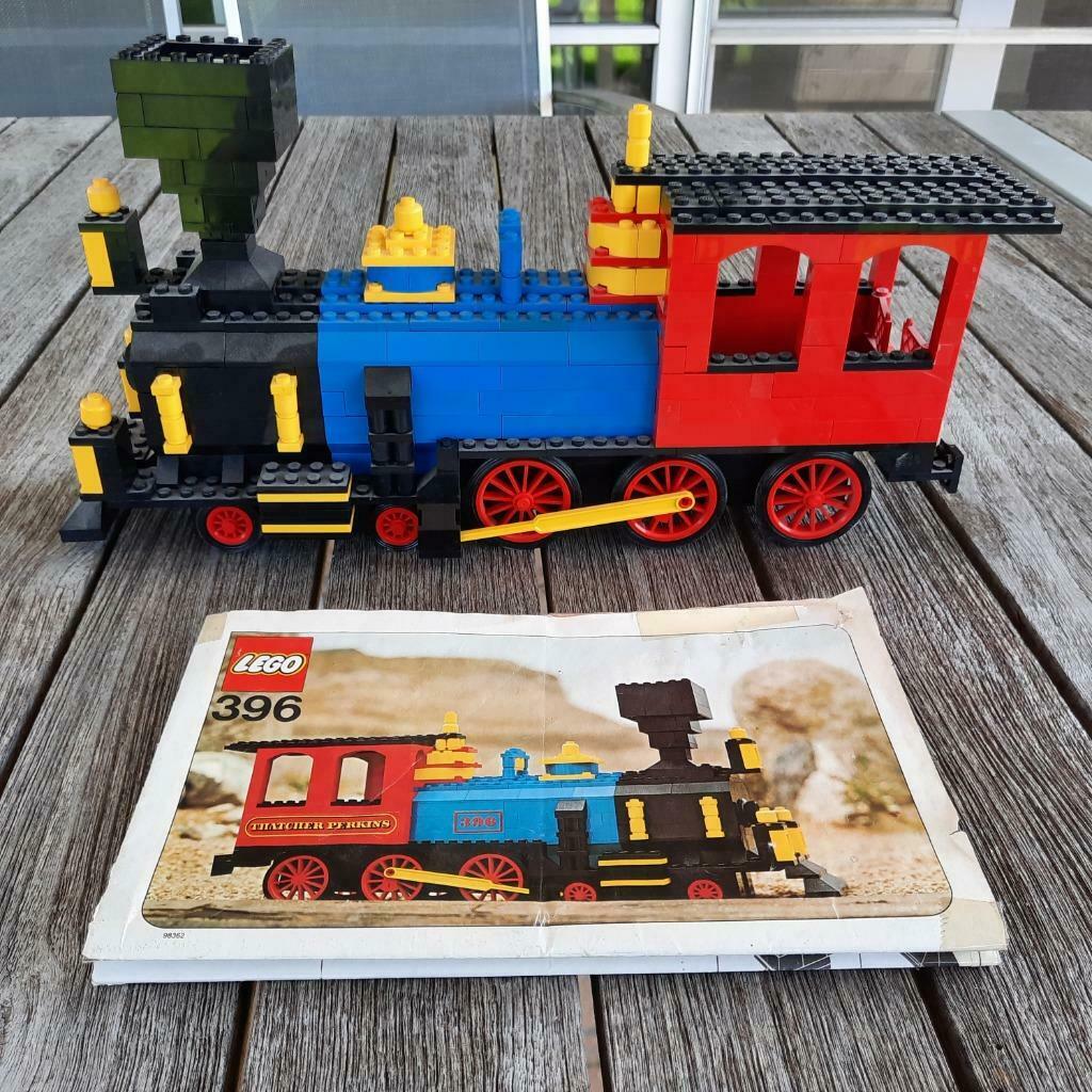 Locomotives Lego Thatcher Perkins vintage 396-1, Enlèvement, Utilisé, Ensemble complet, Lego