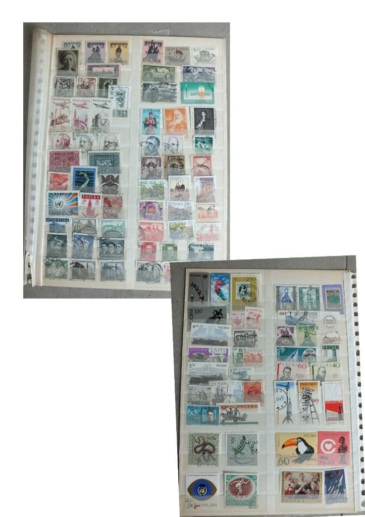 Polen reeks gestempelde postzegels, Verzenden, Polen, Gestempeld