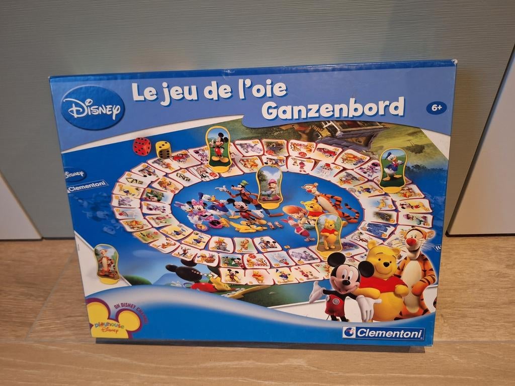 Ganzenbord, Hobby en Vrije tijd, Gezelschapsspellen | Overige, Ophalen, Zo goed als nieuw