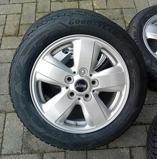 Winterbanden velgen Mini One Cooper 5X112 TPMS 15inch 8mm ❄️, Auto-onderdelen, Besturing, BMW, Mini, Nieuw, Ophalen