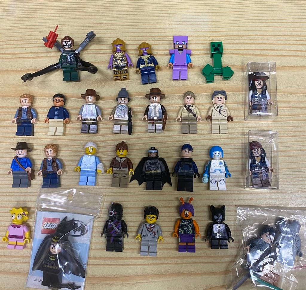 Lego minifigs allerlei, Ophalen of Verzenden, Zo goed als nieuw, Lego