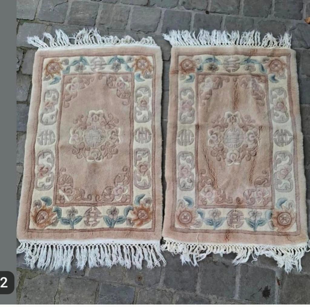 2 prachtige tapijten, Huis en Inrichting, Stoffering | Tapijten en Vloerkleden, Ophalen of Verzenden