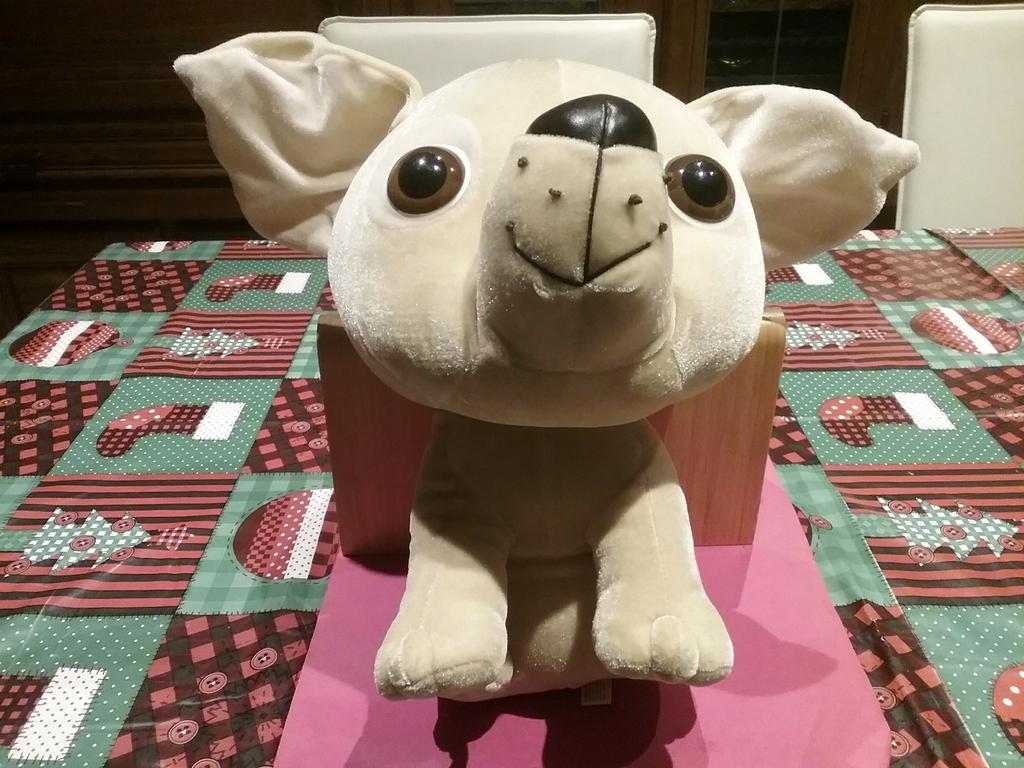 Grote knuffel Chihuaha, Kinderen en Baby's, Ophalen of Verzenden, Zo goed als nieuw