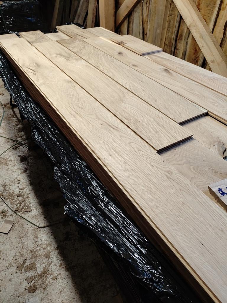 Parquet en chêne massif, Enlèvement ou Envoi, Comme neuf