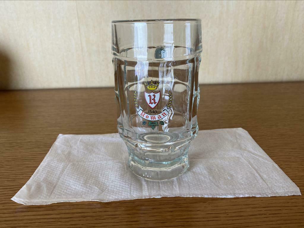 bierglas halve liter roman 1545, Ophalen, Nieuw, Glas, Glas of Glazen