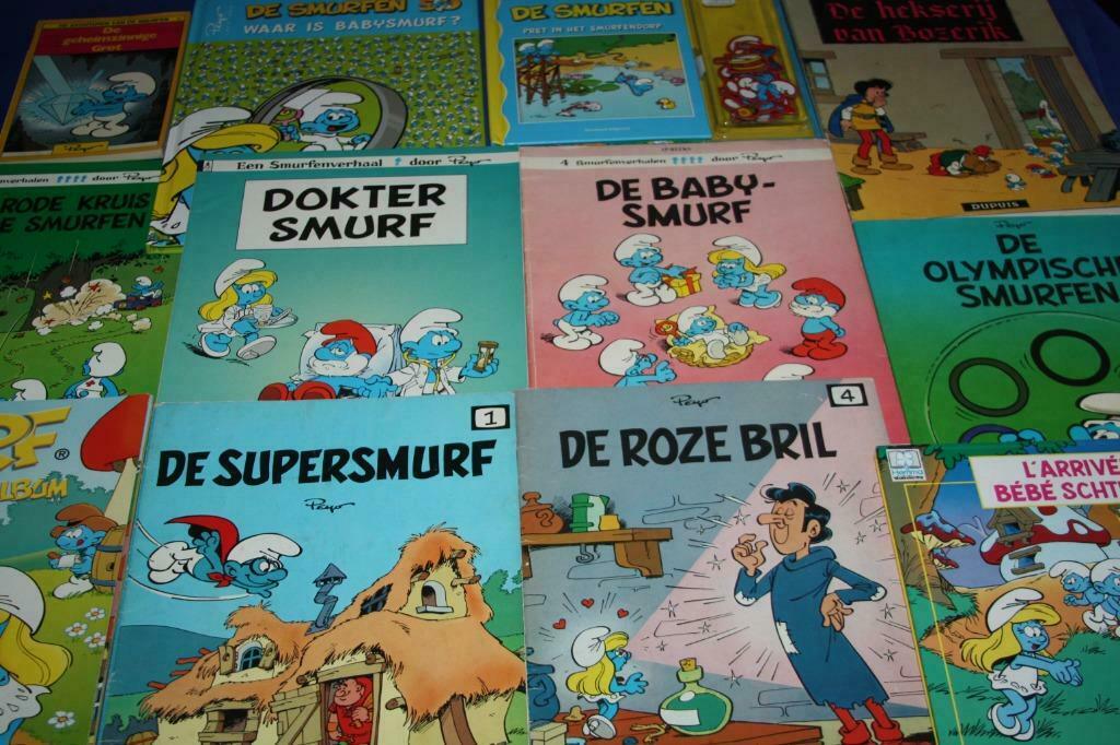 boeken en strip De Smurfen. verschillende uitgaven, Plusieurs BD, Enlèvement ou Envoi, Utilisé, Peyo