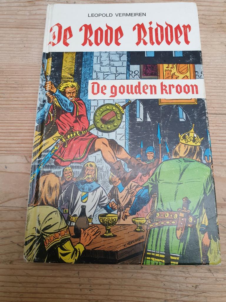 DE RODE RIDDER 26 De gouden kroon 2e Dr GESIGNEERD OPDRACHT, Ophalen of Verzenden, Gelezen, Leopold Vermeiren