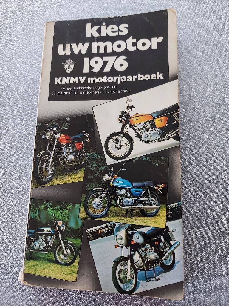 Motorjaarboek 1976, Ophalen of Verzenden, Gelezen, Zie beschrijving, Algemeen