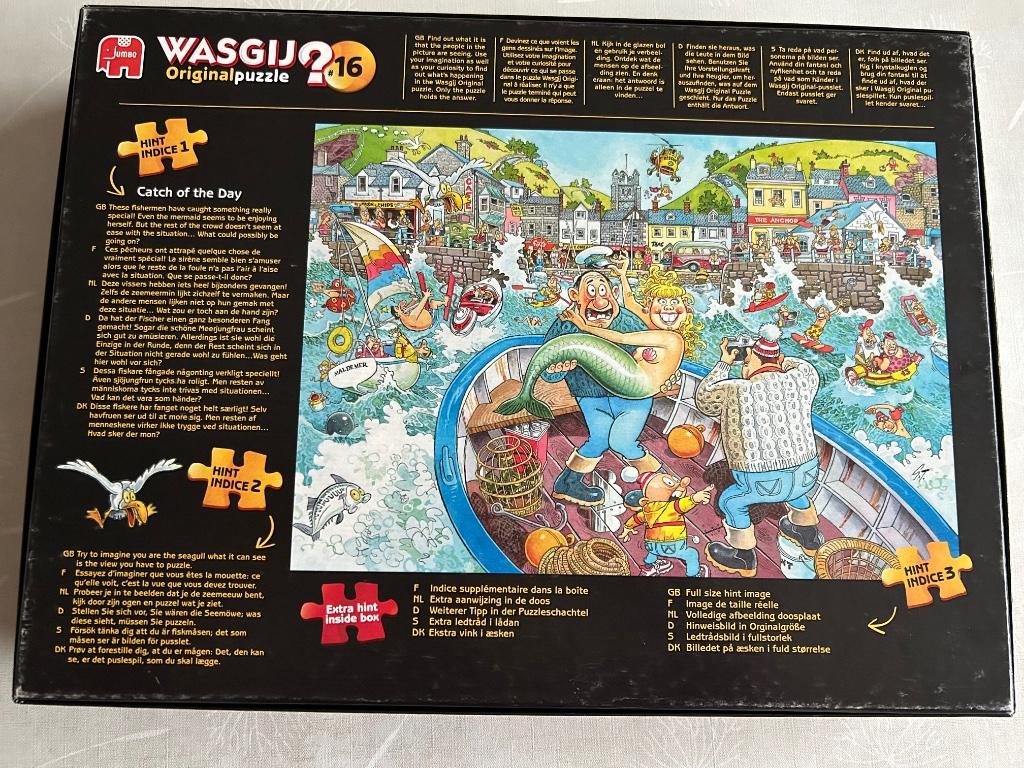 Puzzel Jumbo 1.000 stuks kleur, Ophalen, 500 t/m 1500 stukjes, Zo goed als nieuw, Legpuzzel