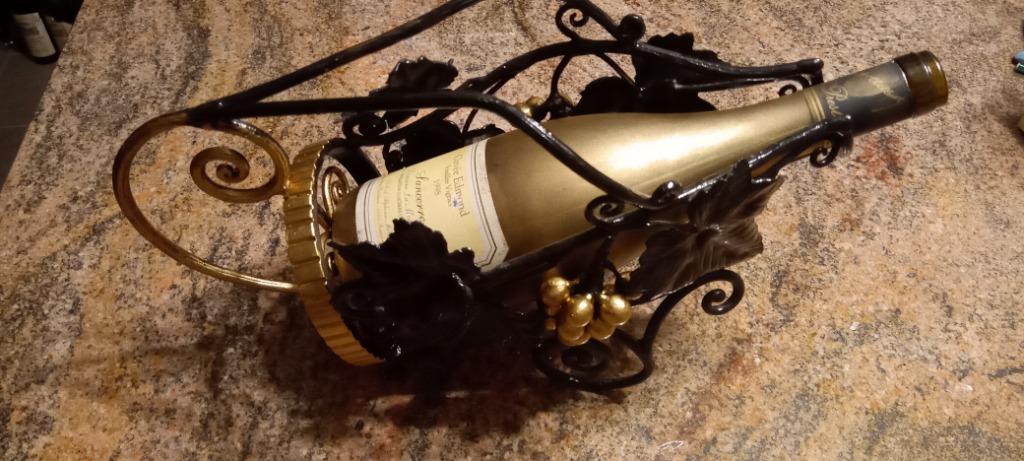 PORTE BOUTEILLE - VERSE VIN, Moins de 50 cm, Enlèvement ou Envoi, Moins de 5 bouteilles, Utilisé
