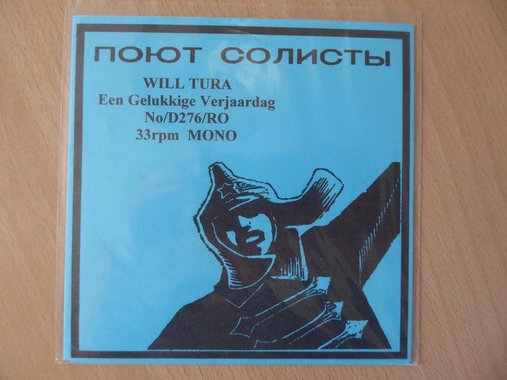 WILL TURA : EEN GELUKKIGE VERJAARDAG (USSR FLEXI SINGLE), Cd's en Dvd's, Vinyl Singles, Overige formaten, Single, Ophalen of Verzenden