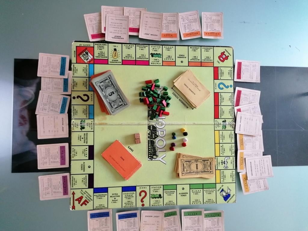 Oude Monopoly Nederlandse versie, Antiek en Kunst, Ophalen of Verzenden