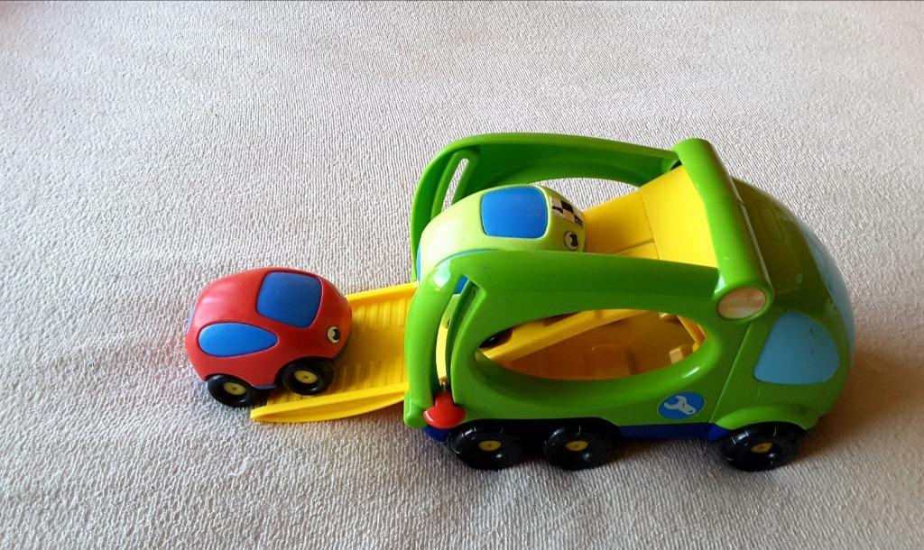 Camion transporteur Smoby, Ophalen, Gebruikt