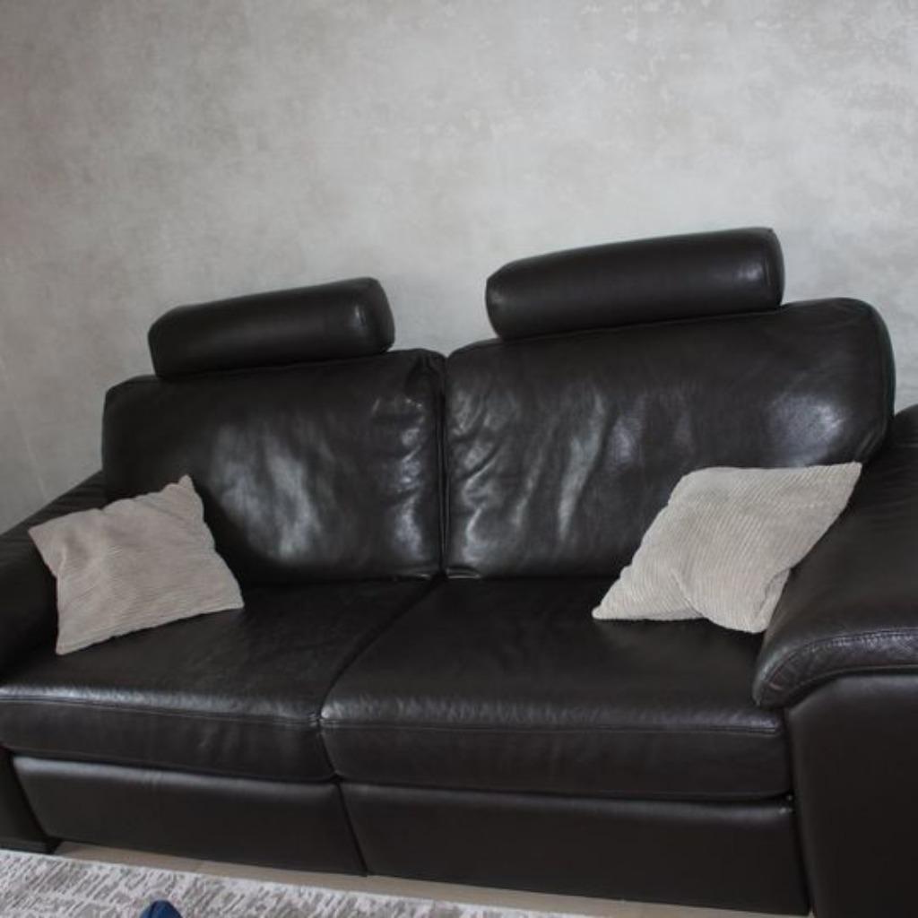 Canapé relax électrique, Enlèvement, Utilisé, Banc droit, Cuir