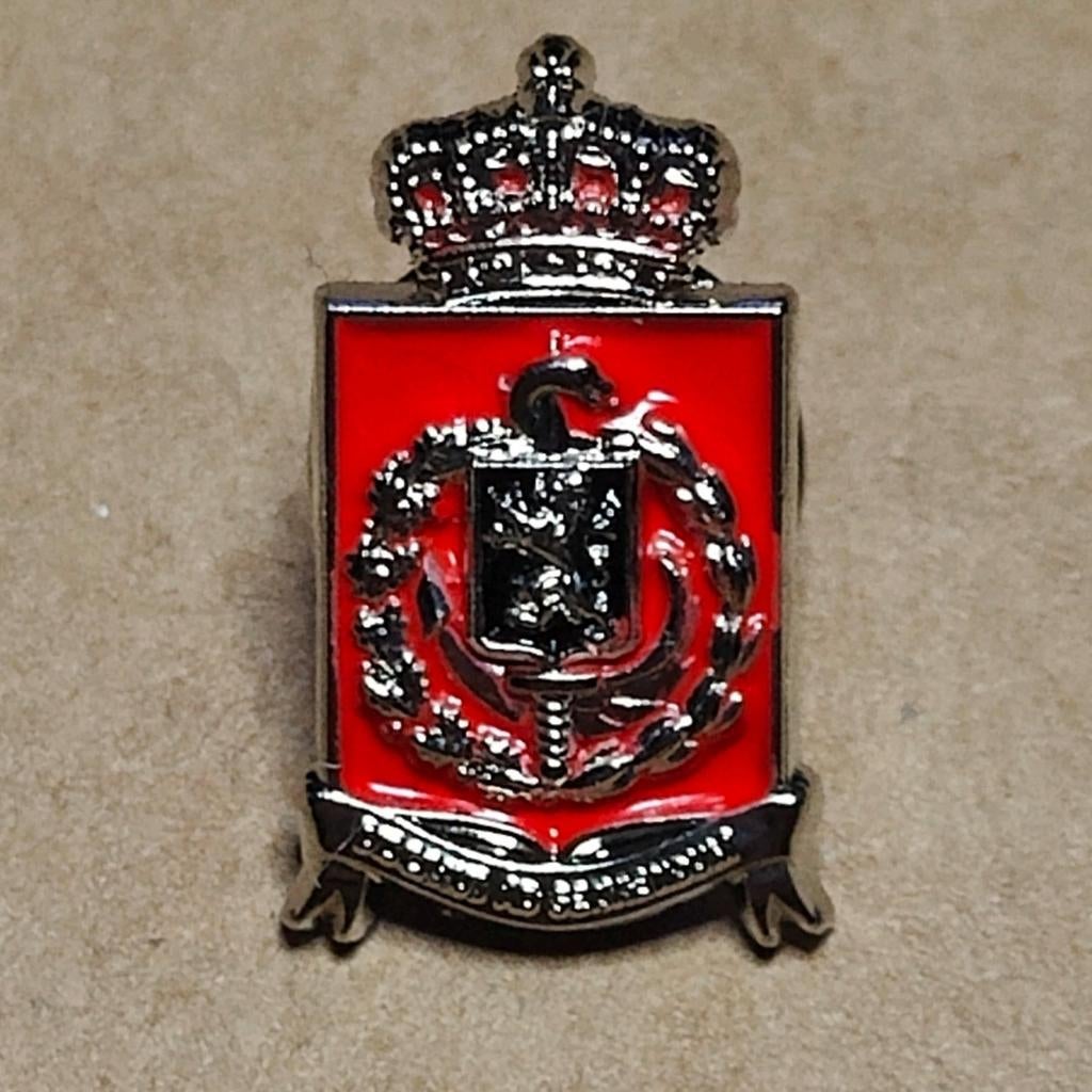 Koninklijke School voor Onderofficieren Saffraanberg Pin, Verzamelen, Ophalen of Verzenden, Luchtmacht, Embleem of Badge