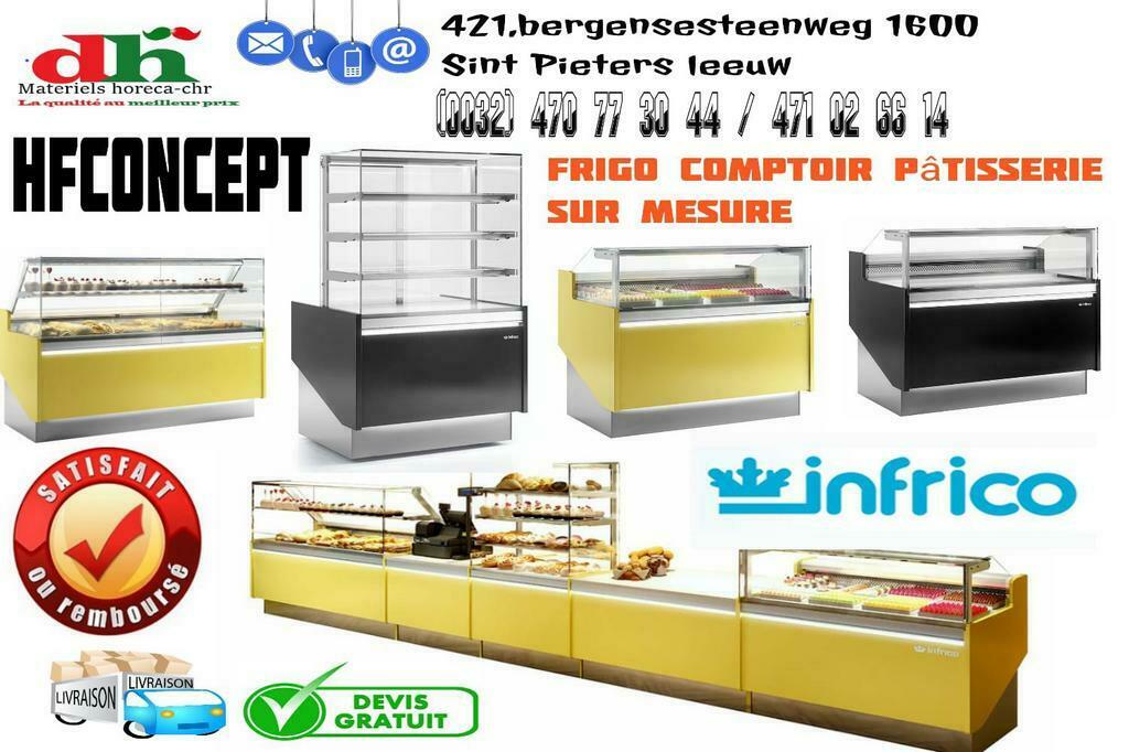 Frigo comptoir pâtisserie_ snack_boucherie sur mesure, Enlèvement ou Envoi