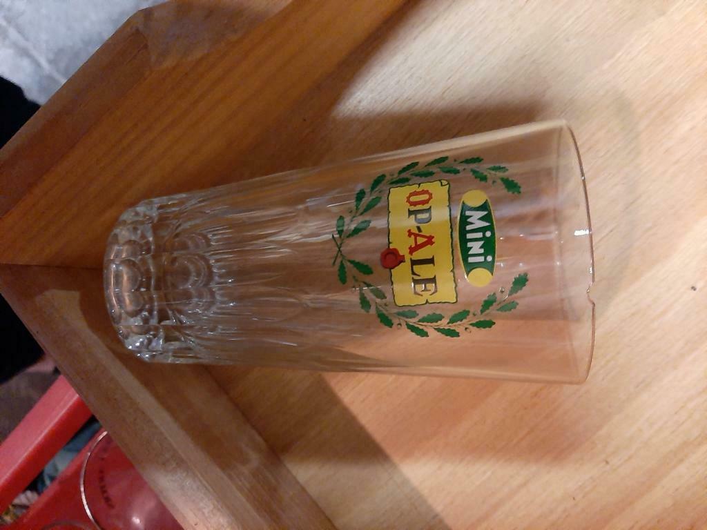 Bierglas, Ophalen of Verzenden, Zo goed als nieuw, Bierglas